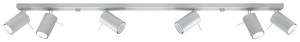 Plafon RING 6L szary SL.0454 Sollux Lighting