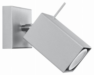 Kinkiet MERIDA 1 szary SL.0455 Sollux Lighting