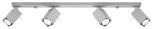Plafon MERIDA 4L szary SL.0461 Sollux Lighting