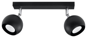 Plafon OCULARE 2 czarny SL.0444 Sollux Lighting