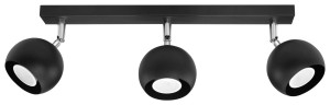 Plafon OCULARE 3 czarny SL.0445 Sollux Lighting