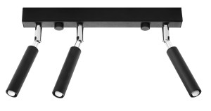 Plafon EYETECH 3 czarny SL.0899 Sollux Lighting
