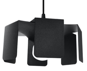 Lampa wisząca TULIP czarny SL.0667 Sollux Lighting