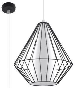 Lampa wisząca DEMI czarna SL.0298 Sollux Lighting