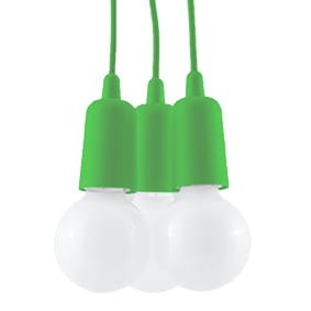 Lampa wisząca DIEGO 3 zielony SL.0582 Sollux Lighting