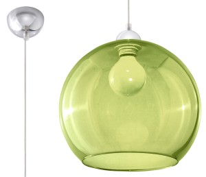 Lampa wisząca BALL zielona SL.0254 Sollux Lighting