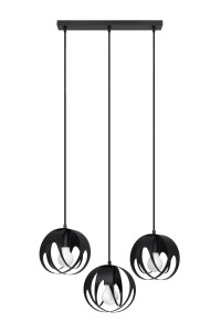 Lampa wisząca TULOS 3L czarna SL.1089 Sollux Lighting