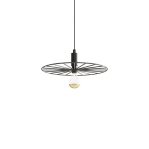 Lampa wisząca SIRKEL 30 czarny TH.144 Sollux Lighting