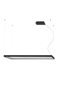Żyrandol TUULA L czarny LED 3000K TH.166 Sollux Lighting