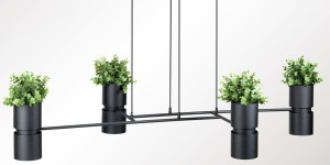 Lampa wisząca KUKKIA czarna TH.004CZ Sollux Lighting