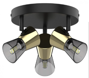 Lampa sufitowa CENTO CK220532-3BG Zuma Line