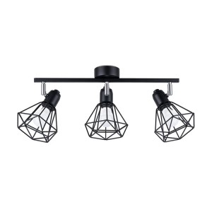 Plafon ARTEMIS 3 czarny SL.1107 Sollux Lighting