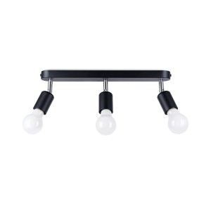 Plafon FORNES 3 czarny SL.1122 Sollux Lighting