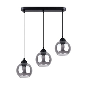 Lampa wisząca ALINO 3 czarna SL.1142 Sollux Lighting
