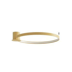 Plafon RIO 78 złoty LED 4000K TH.225 Sollux Lighting