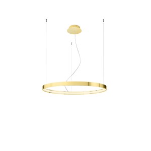 Żyrandol RIO 78 złoty połysk LED 3000K TH.246 Sollux Lighting