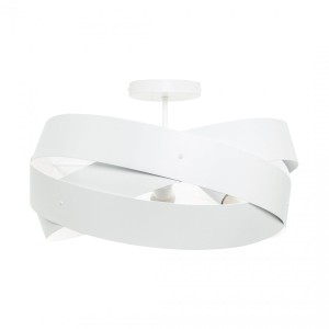 Lampa sufitowa TORNADO 50 cm biała/white 1115 Zuma Line
