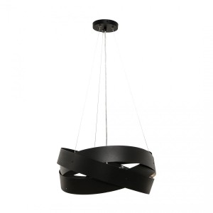 Lampa wisząca TORNADO 50 cm czarna/black 1118 Zuma Line