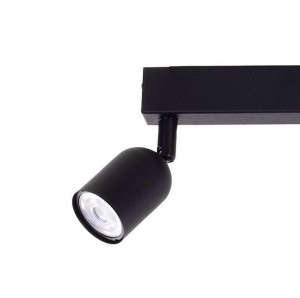 TOP BLACK/CHROME LAMPA SUFITOWA 4 PŁ