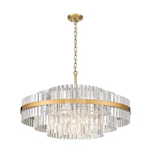 Lampa wisząca Constantinople szczotkowany mosiądz P0567-16A-2GAC Zuma Line