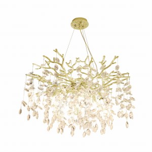Lampa wisząca Cindy złoty MD4115-1-EGN Zuma Line