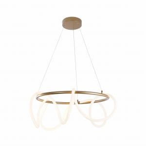 Lampa wisząca Balbo złoty 20006PL-GD Zuma Line