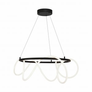 Lampa wisząca Balbo czarny 20006PL-BK Zuma Line
