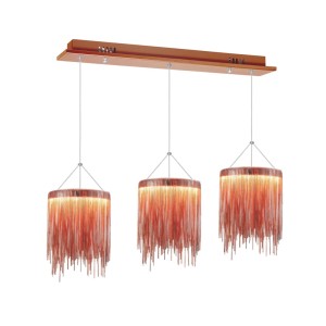 LAMPA WISZĄCA CASCATA COPPER 54W LED ML3799 Milagro