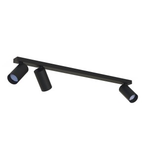 Lampa sufitowa spoty reflektorki na listwie MONO III BLACK 7842 Nowodvorski