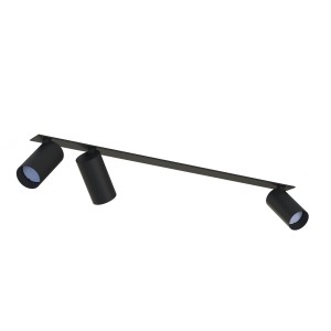 Lampa sufitowa spoty reflektorki na listwie (wpuszczana) MONO SURFACE III BLACK 7835 Nowodvorski
