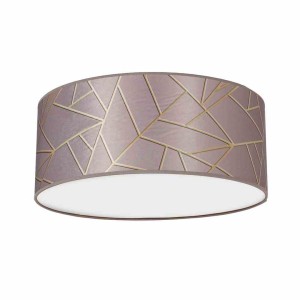 Lampa sufitowa ZIGGY PINK Gold/Pink 2xE27 MLP7585 Milagro
