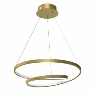 Lampa wisząca LUCERO GOLD 48W LED ML7950 Milagro