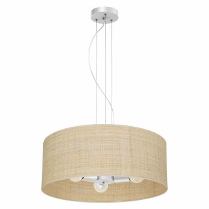 Lampa wisząca MARSHALL WHITE / RATTAN 3xE27 MLP7490 Milagro