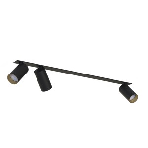 Lampa sufitowa spoty reflektorki na listwie (wpuszczana) MONO SURFACE III BLACKGOLD 7691 Nowodvorski