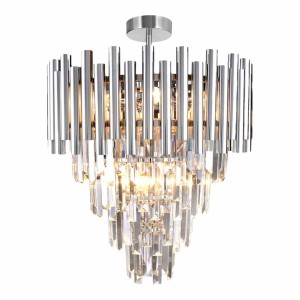 Lampa sufitowa MADISON CHROME 9xE14 ML8805 Milagro