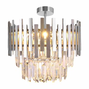 Lampa sufitowa ASPEN CHROME 6xE14 ML8809 Milagro