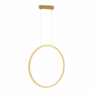Lampa wisząca Saturno Gold 28W LED ML8855 Milagro