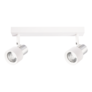 Lampa sufitowa Cino 2xGU10 Biały + Chrom ML9946 Milagro