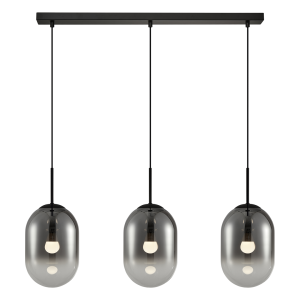 Lampa wisząca ALIAS BLACK 3xE14 ML0321 Milagro