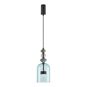Lampa wisząca ARTE 12W LED śr. 16cm czarna ML0358 Milagro