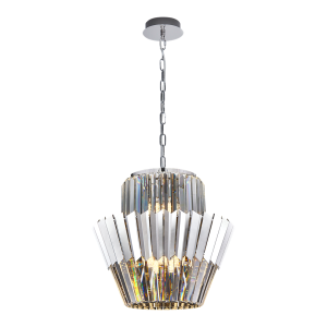 Żyrandol DONNA CHROME 9xE14 ML0414 Milagro