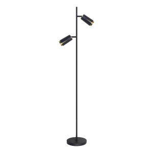 Lampa podłogowa FLOWER BLACK GOLD 1xGU10 ML0269 Milagro