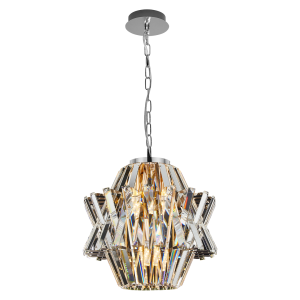 Żyrandol CROWN CHROME 4xE14 ML0400 Milagro