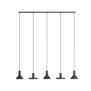 Lampa wisząca HERMANOS V BLACK 10906 Nowodvorski