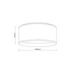 JUTA LAMPA SUFITOWA 2 PŁ  380 5798 TK Lighting