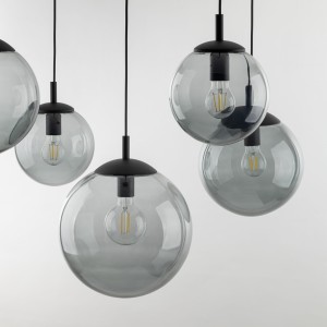 ESME GRAPHITE LAMPA WISZĄCA 5 PAJĄK 5382 TK Lighting