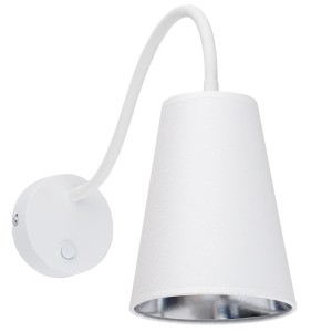 Kinkiet z elastycznym ramieniem 1PŁ WIRE SILVER 3240 TK LIGHTING