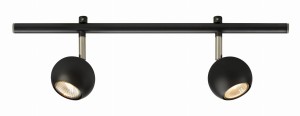 EXPAND Spot 2L 50cm Gu10 Round Czarna 107971