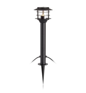 GARDEN 24 Słupek 3W 45cm Czarny 107290