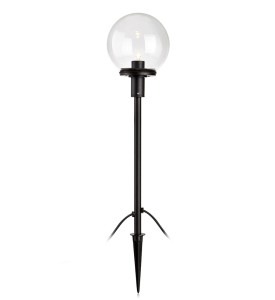 GARDEN 24 Słupek Kula 60cm Czarny/Przezr. 107283
